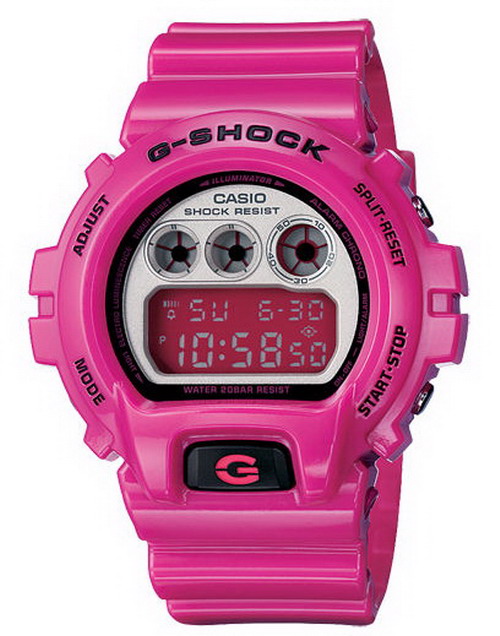 นาฬิกา CASIO G-SHOCK  (คาสิโอ จี ช็อค) DW-6900CS-4DR (ประกันศูนย์เซ็นทรัล1ปี)