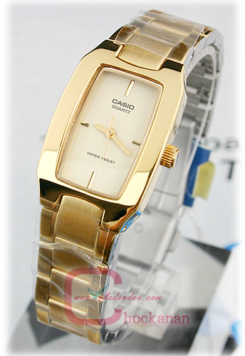 นาฬิกา Casio(คาสิโอ) นาฬิกาข้อมือสตรี สายสแตนเลส LTP-1165N-9CRDF 