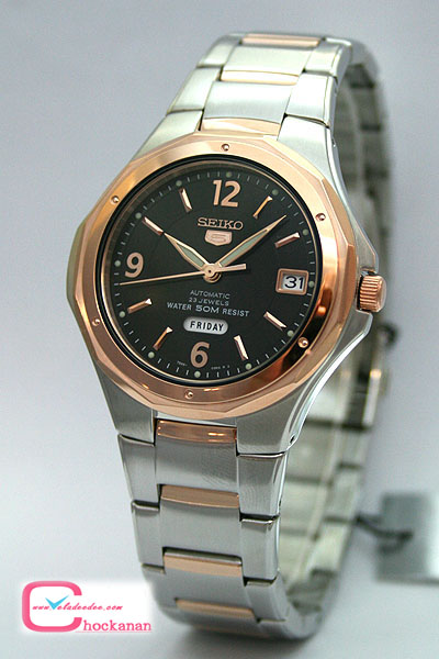 นาฬิกา seiko รุ่น pink gold SNZE74K1 