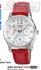 นาฬิกาข้อมือ CASIO SHEEN (คาสิโอ ชีน) SHN-3014LP-7ADR (ประกันศูนย์ สยามมาโก1ปี) 