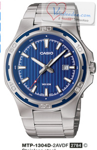 นาฬิกา Casio(คาสิโอ)   MTP-1304D-2AVDF   (ประกันศูนย์ NK Time 1ปี)*