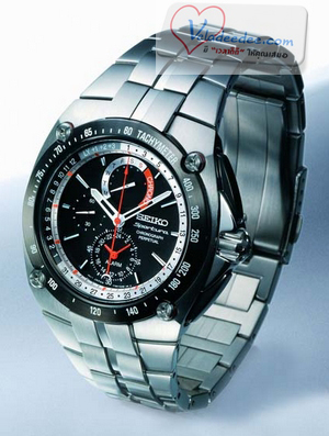 นาฬิกา seiko sportura 2010 chronograph perpetual SPC047P1 (พิเศษลด เกือบ 50% พร้อม ฟรีค่าขนส่ง ems) 