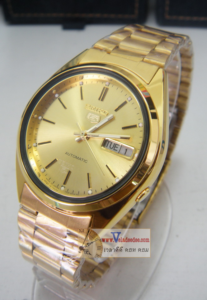 SEIKO AUTOMATIC เครื่อง no.7009 หน้าทองตัวเรือนทอง ครับ* 