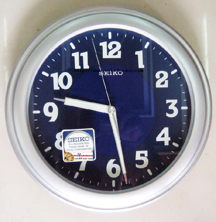 นาฬิกาแขวน SEIKO รุ่น QXA313ST เรืองแสงในที่มืด 
