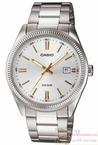Casio นาฬิกาข้อมือผู้ชาย สายสแตนเลส รุ่น  (คาสิโอ)    MTP-1302D-7A2VDF