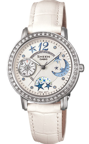 นาฬิกาข้อมือ CASIO SHEEN (คาสิโอ ชีน) SHN-3019L-7ADR  (ประกันศูนย์เซ็นทรัล1ปี)