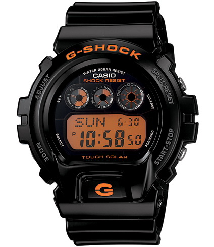 นาฬิกา CASIO G-SHOCK  (คาสิโอ จี ช็อค) DW-6900B-1DR (ประกันศูนย์เซ็นทรัล1ปี) 