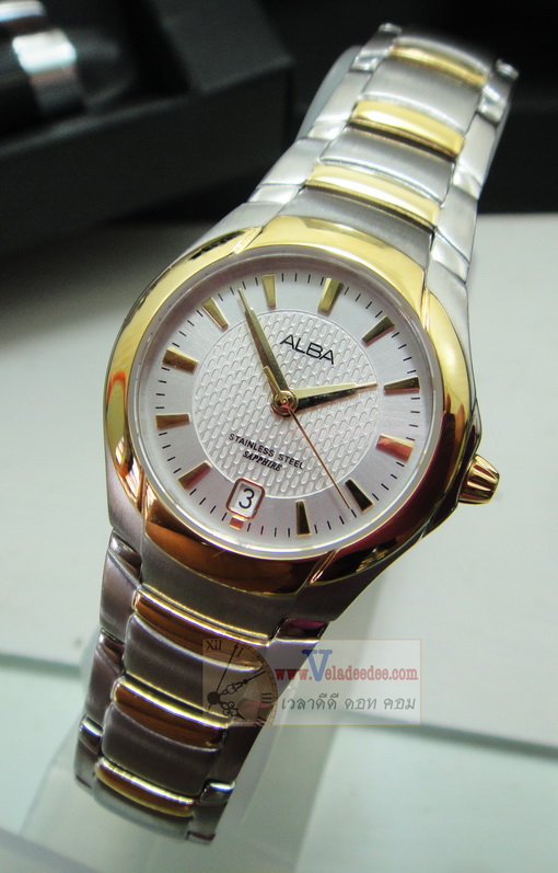 นาฬิกา ALBA Pair Watch AXT608X1 กระจกพิเศษเป็น Sapphire glass (พิเศษลด 25%)