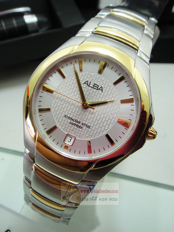 นาฬิกา ALBA Pair Watch AXHJ28X1 กระจกพิเศษเป็น Sapphire glass (พิเศษลด 25%)