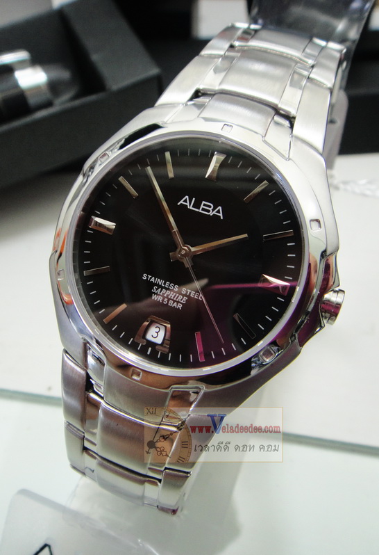 นาฬิกา ALBA Pair Watch AXHJ07X1 กระจกพิเศษเป็น Sapphire glass (พิเศษลด 25%)