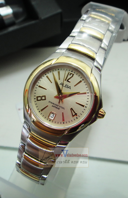 นาฬิกา ALBA Pair Watch AXT708X1 กระจกพิเศษเป็น Sapphire glass (พิเศษลด 25%)