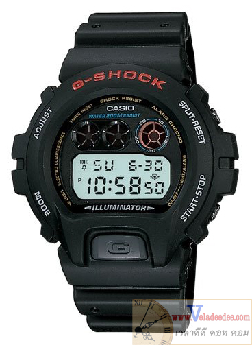 นาฬิกา CASIO G-SHOCK  (คาสิโอ จี ช็อค) DW-6900-1VZ  (ประกันศูนย์เซ็นทรัล 1ปี)