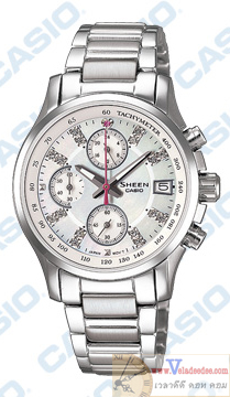 นาฬิกาข้อมือ CASIO SHEEN (คาสิโอ ชีน)  SHN-5016SP-7ADR   (ประกันศูนย์เซ็นทรัล1ปี) 