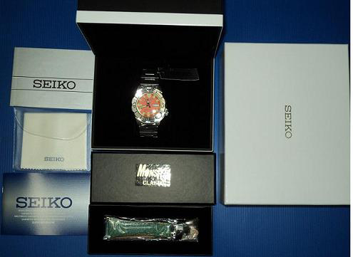 นาฬิกา SEIKO monster classic orange monster skx781K1 (special set) 