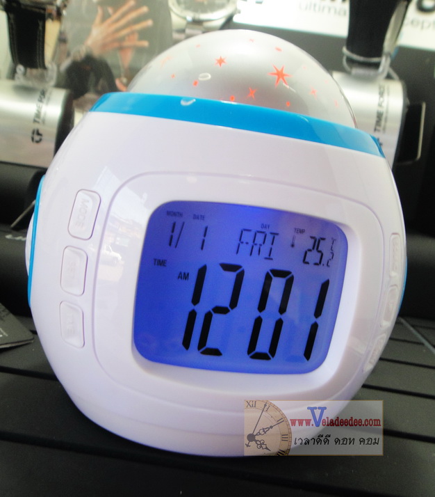 นาฬิกาปลุกดิจิตอล MUSIC AND STERRY SKY CALENDAR UI-1038    (สินค้าหมดครับ)