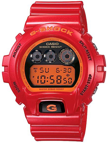 นาฬิกา CASIO G-SHOCK  (คาสิโอ จี ช็อค)  DW-6900CB-4DR  (ประกัน CMG ศูนย์เซ็นทรัล1ปี)