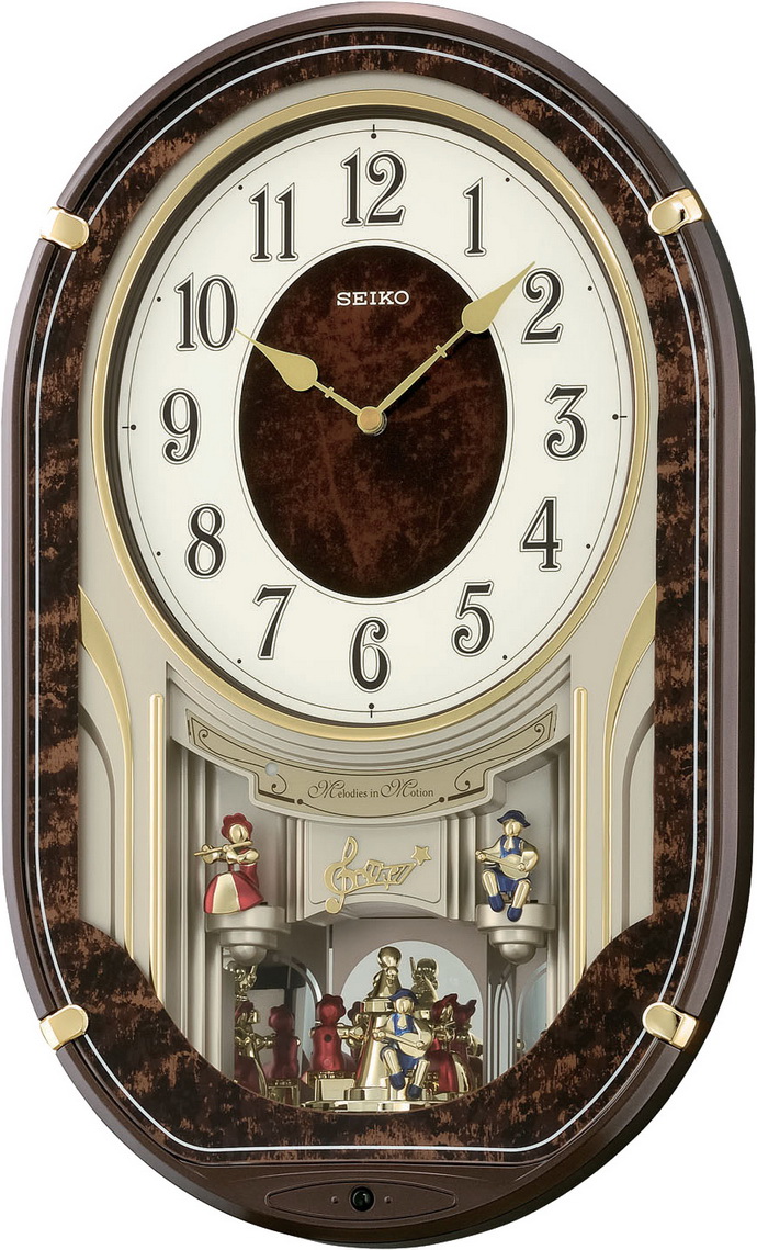 นาฬิกาแขวน SEIKO รุ่น QXM266B   Music Box Clock 