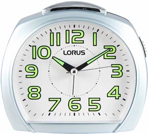 นาฬิกาปลุก LORUS BY SEIKO รุ่น LHK008L  (เครื่องเดินเรียบเงียบไม่มีเสียงรบกวน) * 