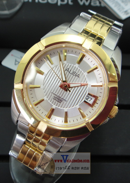 นาฬิกา ALBA Pair Watch AXHK48X กระจกพิเศษเป็น Sapphire glass (พิเศษลด 25%)
