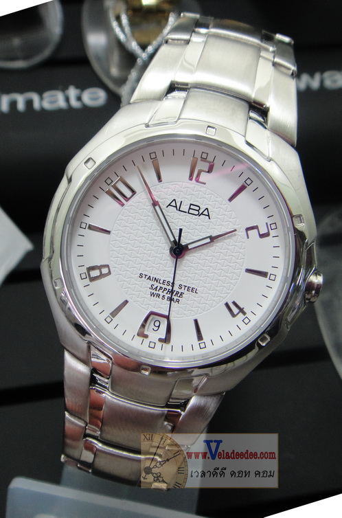นาฬิกา ALBA Pair Watch AXHJ09X1 กระจกพิเศษเป็น Sapphire glass (พิเศษลด 25%) 
