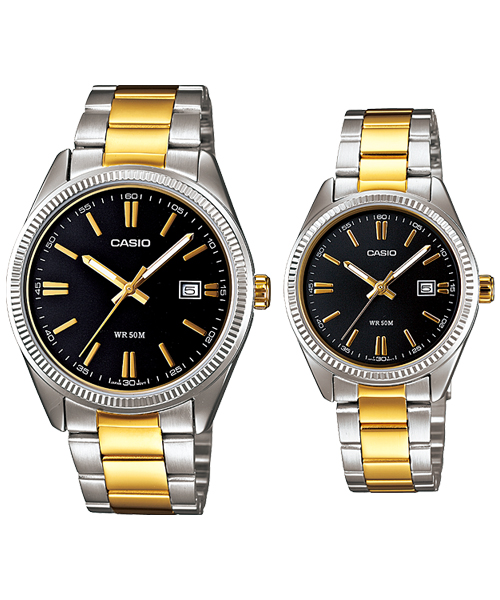 Casio(คาสิโอ) SET-11A-1AVDF นาฬิกาคู่  (ประกันศูนย์ NK Time 1ปี)  