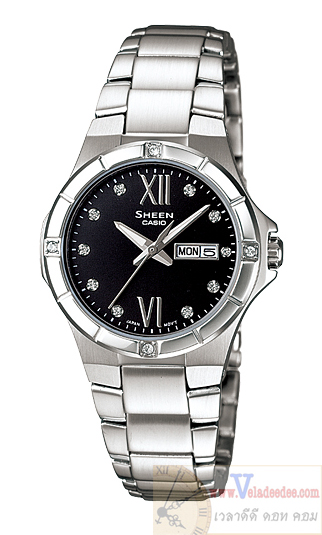 นาฬิกาข้อมือ CASIO SHEEN (คาสิโอ ชีน)SHE-4022D-1ADR (ประกันศูนย์เซ็นทรัล1ปี)