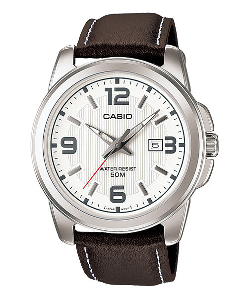 นาฬิกา ข้อมือ Casio MAN (คาสิโอ)  นาฬิกาข้อมือผู้ชาย สายหนัง รุ่น  MTP-1314L-7AVDF