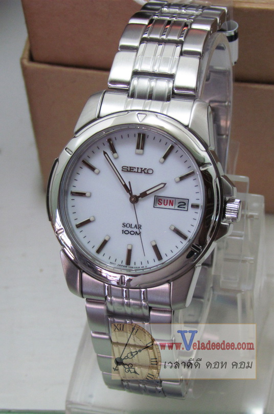 นาฬิกา  SEIKO Solar (นาฬิกา ไซโก้) รุ่น SNE091P1 (ระบบพลังงานแสงอาทิตย์) ครับ* 