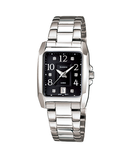 นาฬิกาข้อมือ CASIO SHEEN (คาสิโอ ชีน) SHE-4023D-1ADR (ประกันศูนย์เซ็นทรัล1ปี) 