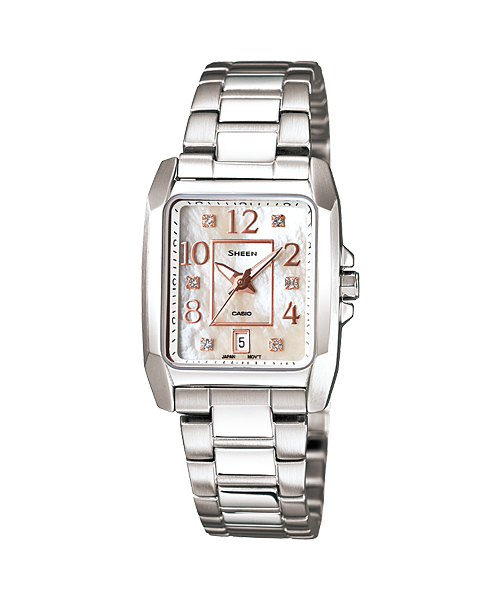 นาฬิกาข้อมือ CASIO SHEEN (คาสิโอ ชีน) SHE-4023DP-7ADR (ประกันศูนย์เซ็นทรัล1ปี)  