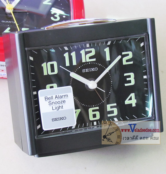 นาฬิกาปลุก SEIKO รุ่น QHK014 (มีระบบปลุก snooze) *(สินค้าหมดครับ)