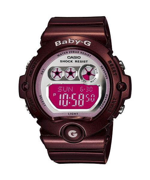 นาฬิกา Casio (คาสิโอ เบบี้จี) BG-6900-4DR (ประกัน CMG ศูนย์เซ็นทรัล1ปี) 