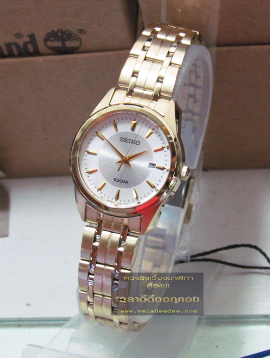  นาฬิกา seiko ladies (นาฬิกา ไซโก้) (ระบบควอทซ์) รุ่น SXDE72P1  