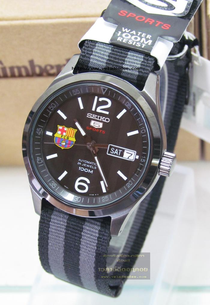  นาฬิกา seiko (นาฬิกา ไซโก้) Officail Watch Partner of FC Barcelona Automatic รุ่น SRP321K1 ครับ* 