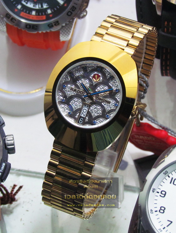 นาฬิกาข้อมือ RADO Original Diastar (ราโดเรือนทองไดสตาร์) Automatic Men's Watch รุ่น R12413193  (ตัวเรือน DIASTAR ขอบสวยมากไม่มีตำหนิเลยครับ)*(สินค้าหมดครับ)