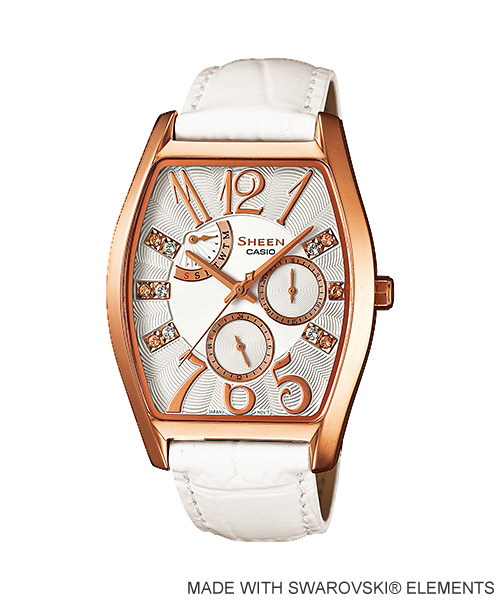 นาฬิกาข้อมือ CASIO SHEEN (คาสิโอ ชีน) SHE-3026GL-7ADF (ประกันศูนย์เซ็นทรัล1ปี) *