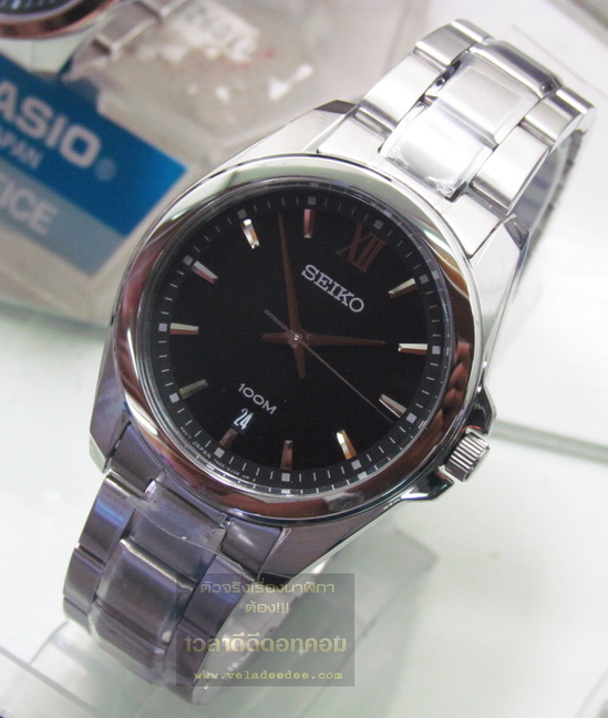 นาฬิกา seiko MEN (นาฬิกา ไซโก้) (ระบบควอทซ์) รุ่น SGEG61P1 * ครับ*