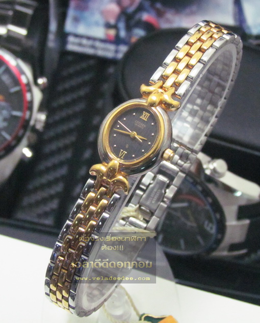  นาฬิกาข้อมือ CITIZEN (นาฬิกา ซิตี้เซ้น) lady (ระบบควอทซ์) รุ่น 5930-S32534 * ครับ*