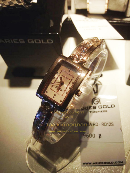 นาฬิกา aries gold SWISS (Sapphire) รุ่น L123ARD-RD12S  (พิเศษลด 50%)