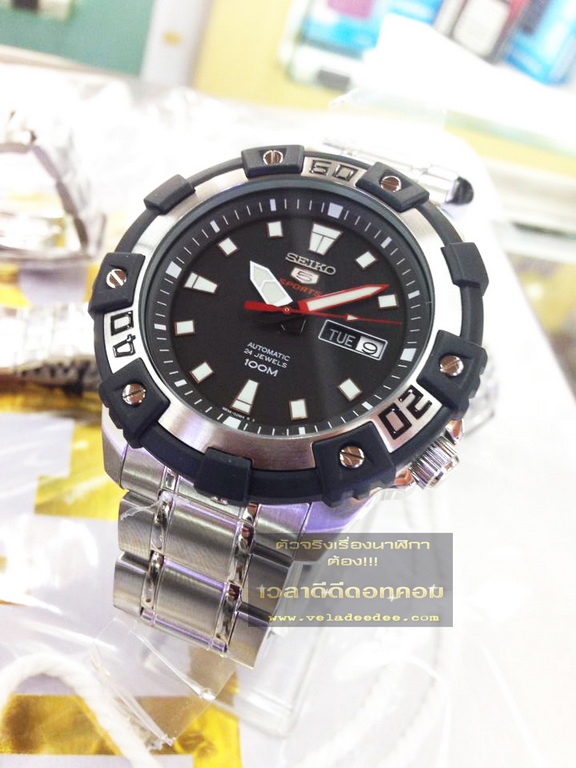 นาฬิกา seiko MEN (นาฬิกา ไซโก้) Sports  รุ่น SRP471K1 ระบบ AUTOMATIC * 