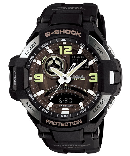 นาฬิกา CASIO G-SHOCK (คาสิโอ จี ช็อค) GA-1000-1BDR (ประกันศูนย์เซ็นทรัล1ปี)