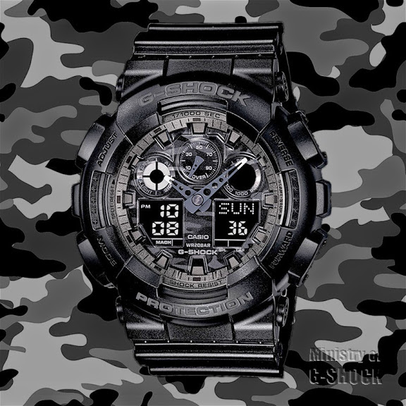 นาฬิกา CASIO G-SHOCK (ประกัน CMG ศูนย์เซ็นทรัล1ปี) Limited Edition (คาสิโอ จี ช็อค) GA-100CF-1ADR 