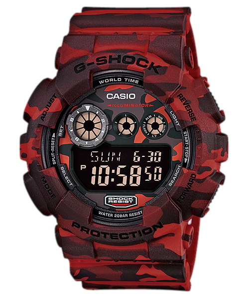 นาฬิกา CASIO G-SHOCK (คาสิโอ จี ช็อค) GD-120CM-4DR  Limited Edition (ประกัน CMG ศูนย์เซ็นทรัล1ปี )