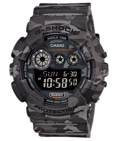 นาฬิกา CASIO G-SHOCK (คาสิโอ จี ช็อค) GD-120CM-8DR Limited Edition (ประกัน CMG ศูนย์เซ็นทรัล1ปี )