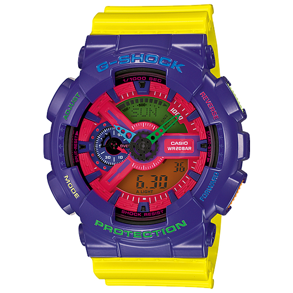 นาฬิกา CASIO G-SHOCK (คาสิโอ จี ช็อค) GA-110HC-6ADR (ประกัน CMG ศูนย์เซ็นทรัล1ปี)