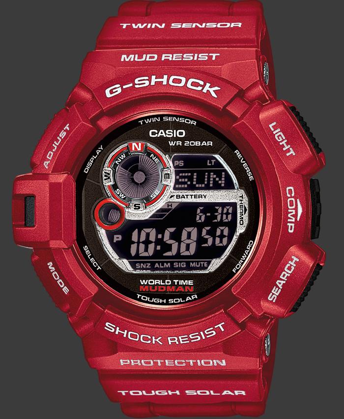 นาฬิกา CASIO G-SHOCK (คาสิโอ จี ช็อค)  Limited Edition (ประกัน CMG ศูนย์เซ็นทรัล1ปี ) รุ่น G-9300RD-4DR