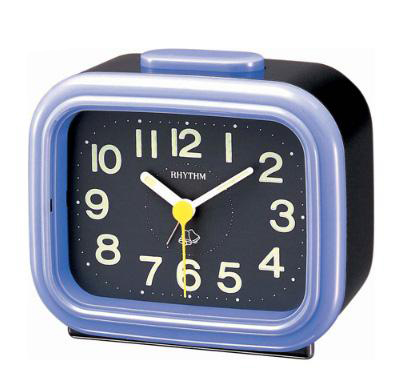 Rhythm japan นาฬิกาปลุก Table Clocks รุ่น 4RA888-R04 - (BLUE/Black)