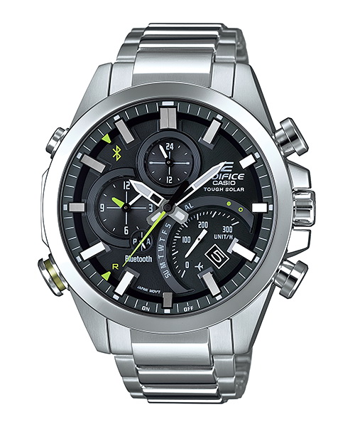 Casio Edifice (ประกัน CMG ศูนย์เซ็นทรัล) นาฬิกาข้อมือ รุ่น EQB-500D-1ADR - สีเงิน/ทอง