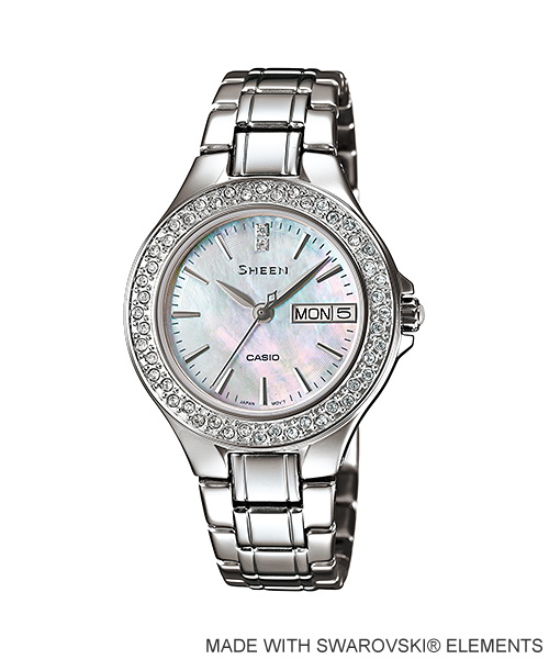 นาฬิกาข้อมือ CASIO SHEEN (คาสิโอ ชีน) (ประกันศูนย์เซ็นทรัล1ปี) รุ่น SHE-4800D-7A