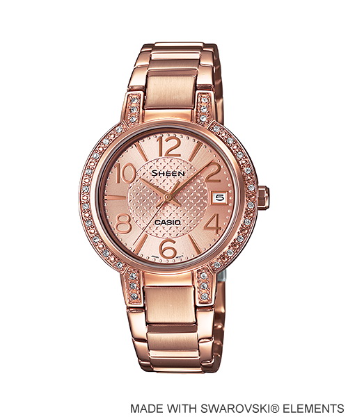 นาฬิกาข้อมือ CASIO SHEEN (คาสิโอ ชีน) (ประกันศูนย์เซ็นทรัล1ปี) รุ่น SHE-4804PG-9A